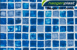 Пленка для бассейна Haogenplast SNAPIR NG BLUE