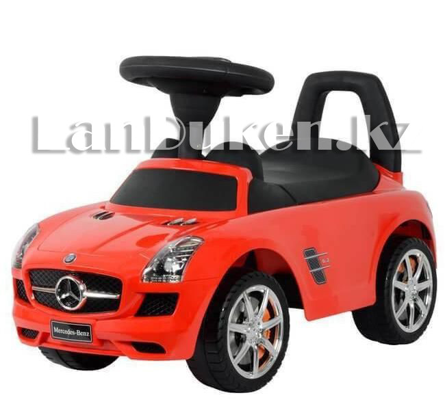 Толокар Mercedes с музыкальным рулем красный - фото 1 - id-p62152696