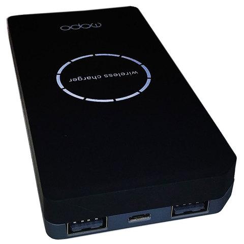 Зарядное устройство с функциями USB и беспроводной зарядки MOPO WIRELESS CHARGING POWER BANK [12000 mAh] - фото 3 - id-p62008430