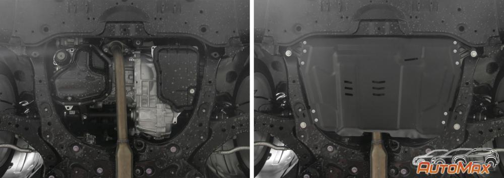 Защита картера и КПП Lexus ES 2012-2018 - фото 3 - id-p62154755