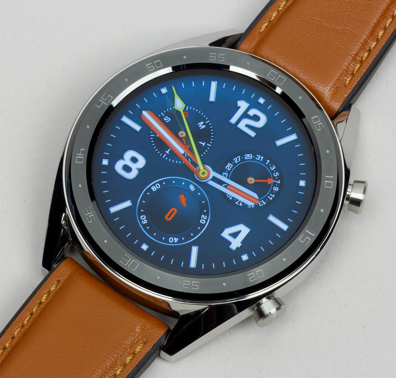 Умные часы HUAWEI Watch GT, FTN-B19, Интерфейсы Bluetooth 4.2 LE, Материал корпуса нерж. сталь, пластик, керам - фото 8 - id-p62154792