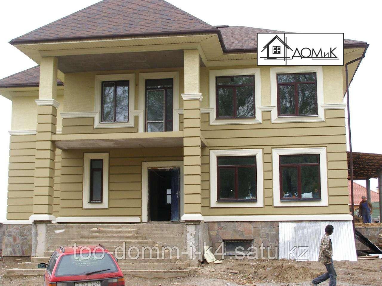 Панели для фасада дома под покраску