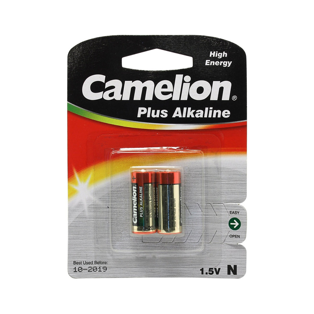 Батарейка CAMELION LR1-BP2 Alkaline Тип N 2 шт. Блистер