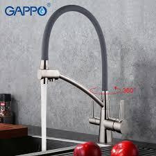 Смеситель для кухни Gappo с подключением фильтра