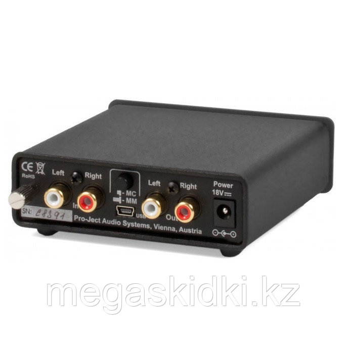 Фонокорректор Pro-Ject Phono Box USB Серебро - фото 2 - id-p62183271