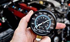 Замер компрессии в цилиндрах двигателя