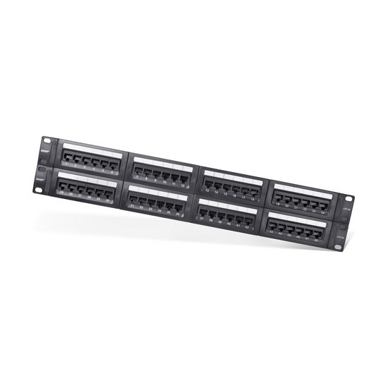 Патч Панель SHIP P197-48 UTP Категория 5e 19" (2U) 48 Портов