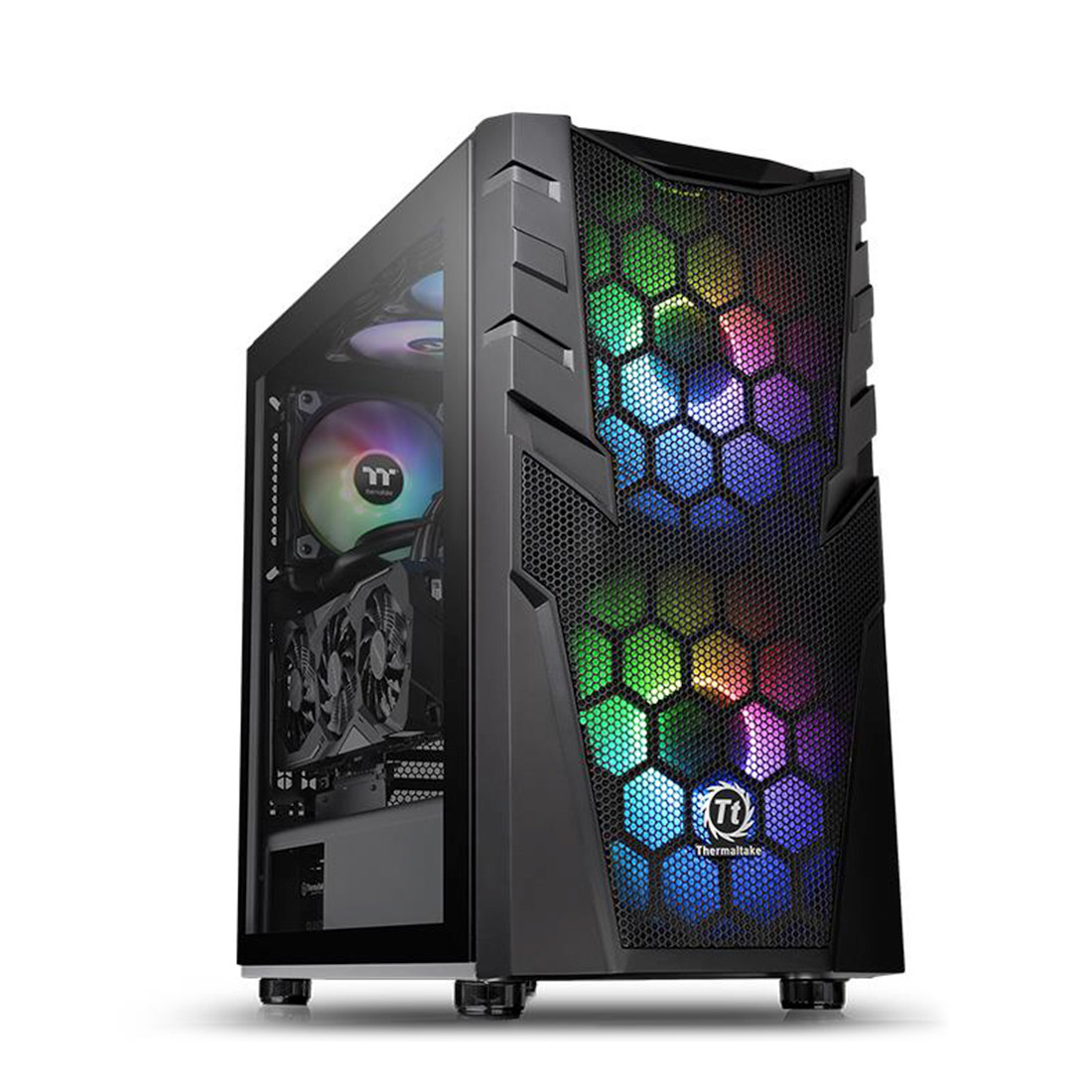 Кейс, Thermaltake, Commander C32 TG ARGB (CA-1N3-00M1WN-00)