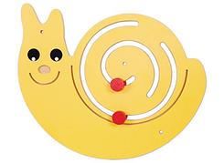 Настенный модуль для развития моторики "Улитка", панель Монтессори развивающая