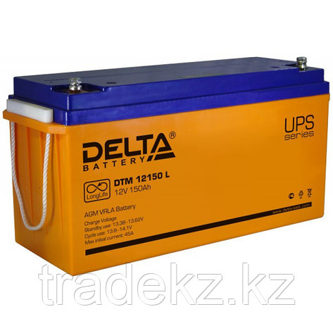 Аккумулятор DELTA DTM 12150 L, 12V/150 A*ч, фото 2