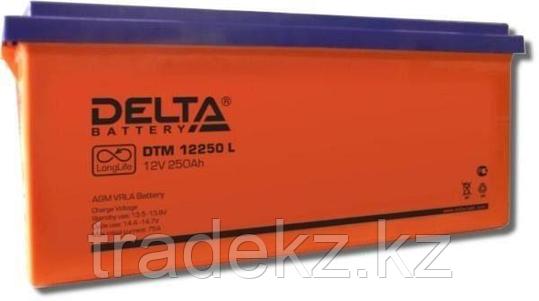 Аккумулятор DELTA DTM 12250 L 12V/250 A*ч, фото 2