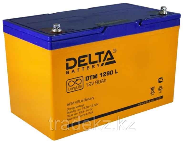 Аккумулятор DELTA DTM 1290 L 12V/90 A*ч