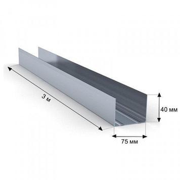 Профиль направляющий 75*40 (0,45)