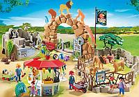 Большой конструктор для детей Playmobil «Зоопарк»