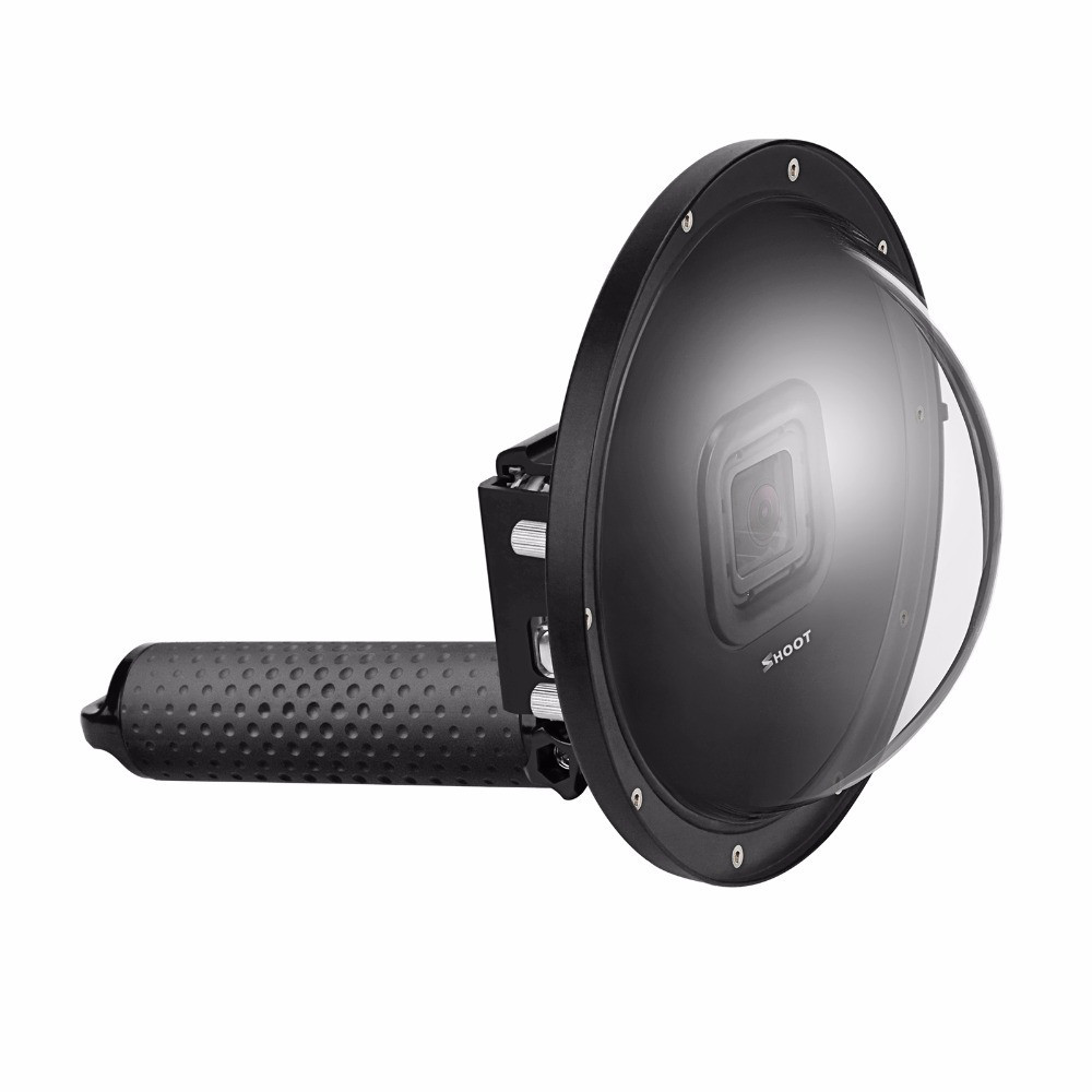 Комплект SHOOT Dome Port 6" для GoPro Hero5/6/7 Black, Hero 2019 (подводный купол, аквабокс, ручка-поплавок)
