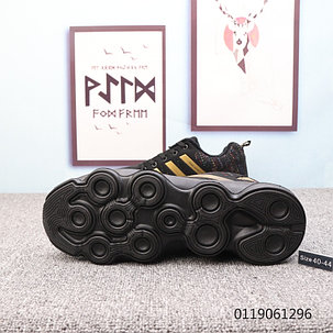 Беговые \ повседневные кроссовки Adidas Marathon TR 26 Black\Gold( Люкс дубликат) , фото 2