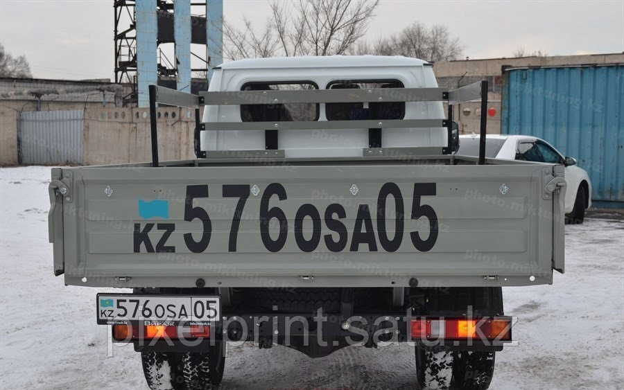 Дублирующие номера на грузовые автомобили в Алматы - фото 2 - id-p62217608