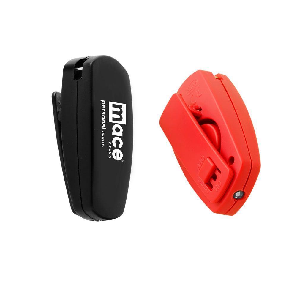 Сигнализатор тревоги персональный Mace Clip, Сигнализатор: Звуковой 130dB, Цвет: Красный, Упаковка: Блистер, (