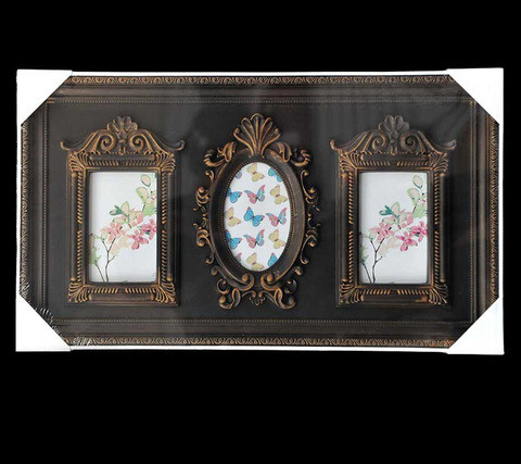 Фоторамка составная AM8403 [3 фото] (Бронза)