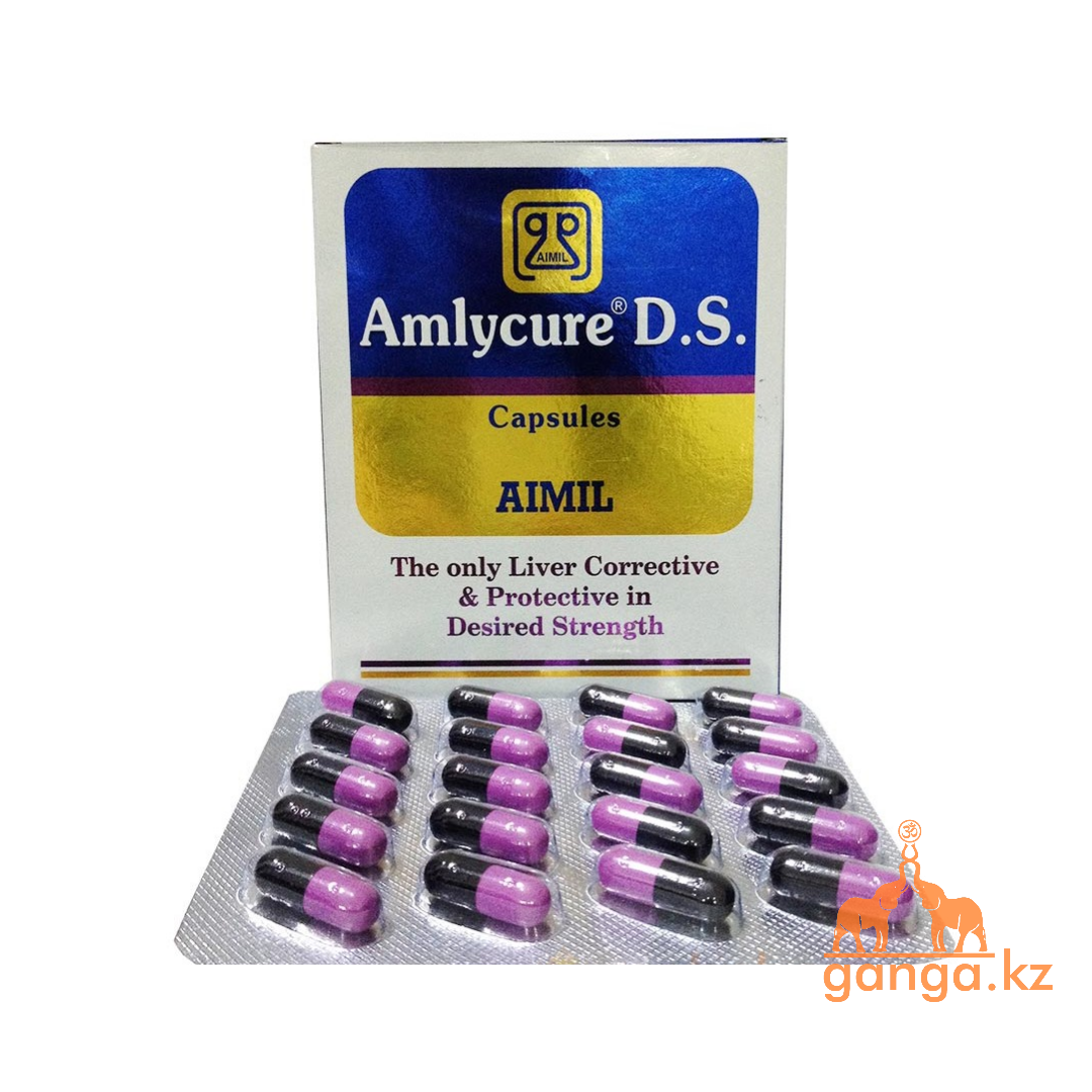 Амликар ДС - для восстаноления печени (Amlycure D.S. AIMIL), 20 кап./1 блистер - фото 1 - id-p43013324