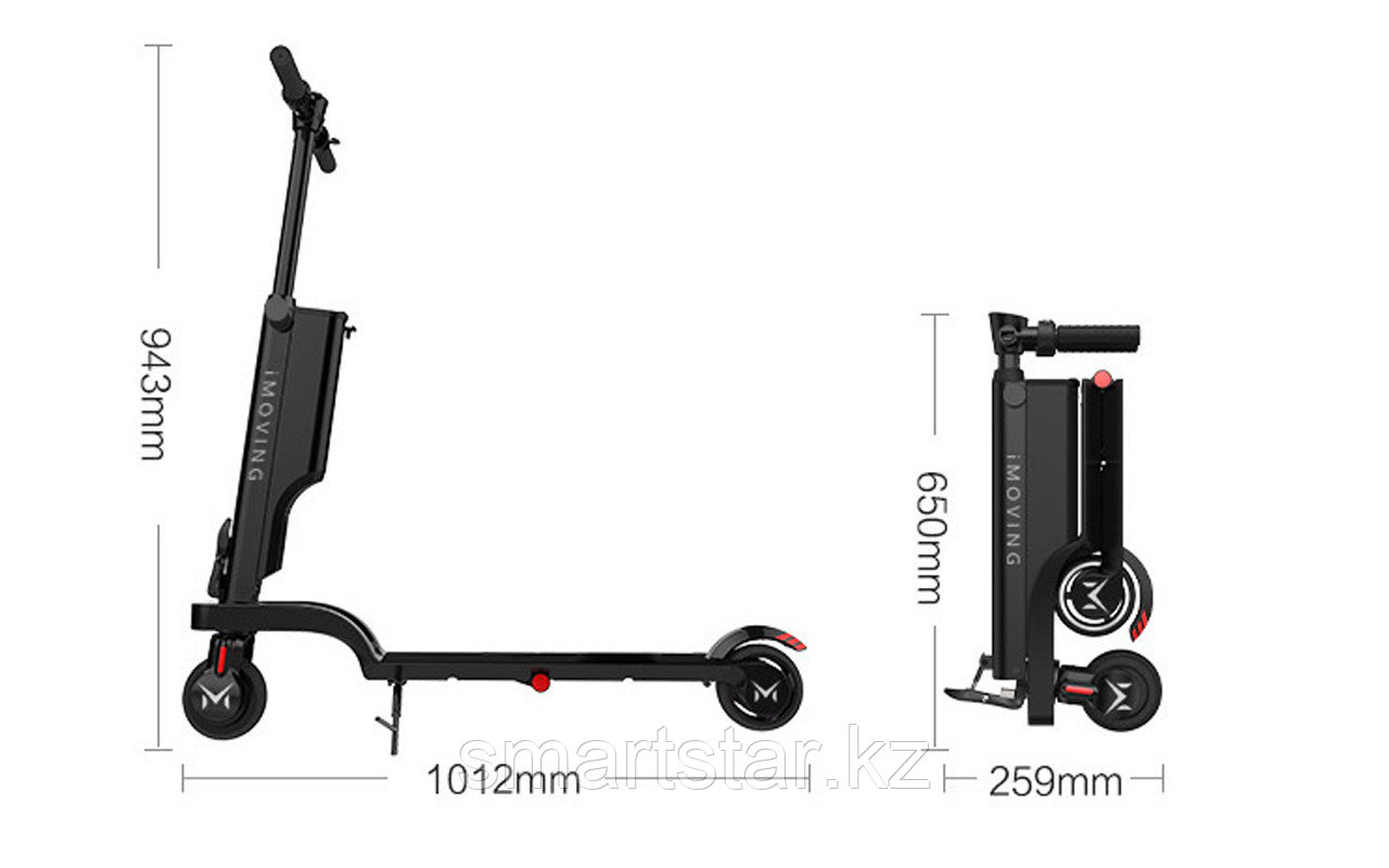 E-Scooter HX X6 Складной электрический самокат - фото 4 - id-p62228178