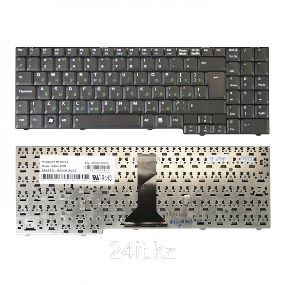 Клавиатура для ноутбука Asus F7, F7E, F7F, F7KR, F7L, F7Se, M51, M51A, M51E, M51Kr