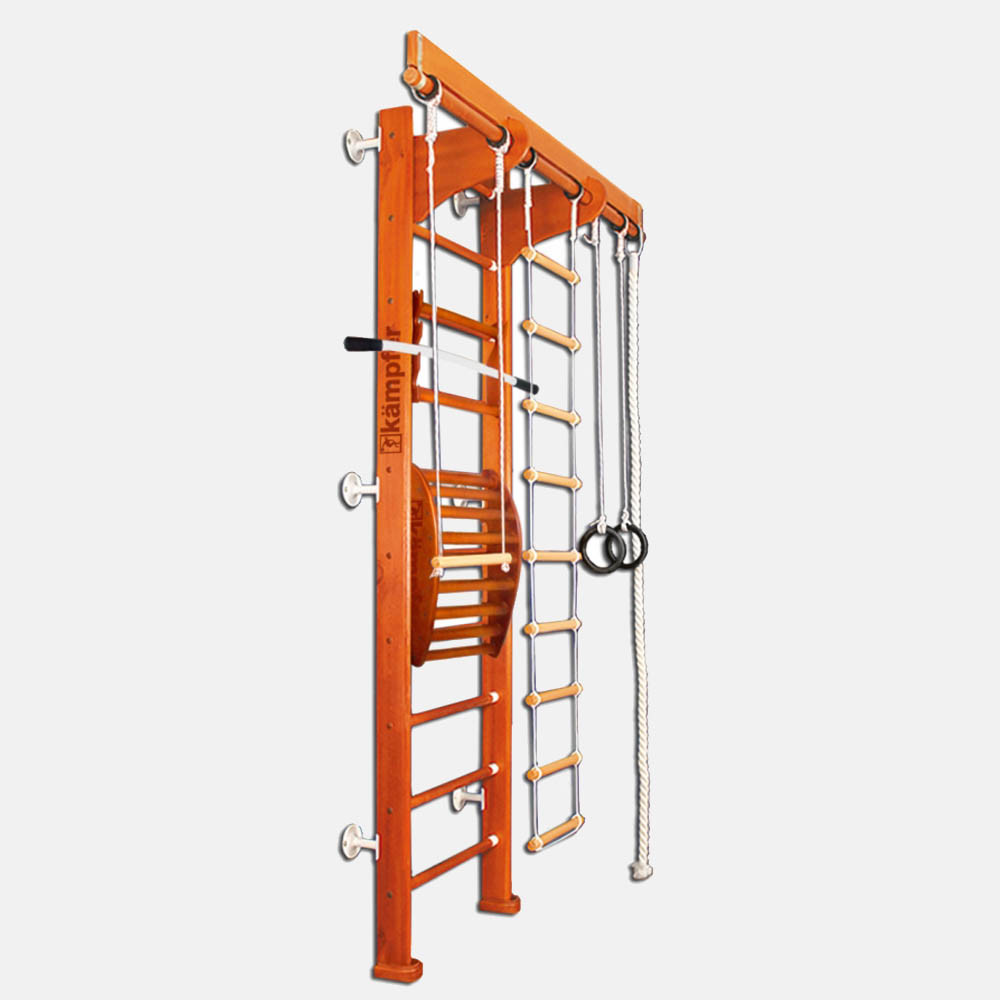 Домашний спортивный комплекс Kampfer Wooden Ladder Wall (№3 Классический Стандарт белый) - фото 1 - id-p62233479