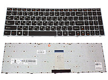 Клавиатура для ноутбука Lenovo IdeaPad B5400/ M5400, RU, рамка, черная