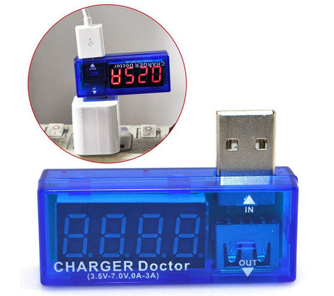 Тестер USB-зарядки CHARGER Doctor - фото 1 - id-p62004233