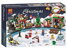 Конструктор Bela 11094 Новогодний экспресс аналог LEGO Creator 10254 Рождественский поезд