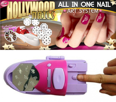 Принтер-штамп для дизайна ногтей Hollywood Nails - фото 1 - id-p62004337