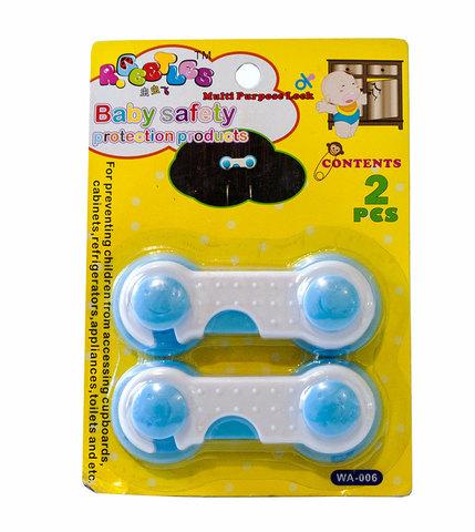 Блокиратор-крючок для дверей мебели R.BEETLES WA-006 [2 шт.]