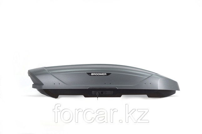 АВТОБОКС BROOMER VENTURE СЕРЫЙ ТИТАН МАТОВЫЙ 430 Л. 1870 х 890 х 400 мм, фото 2