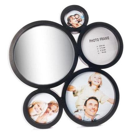 Фоторамка составная с зеркалом MFF6606 [4 фото] (Белый), фото 2