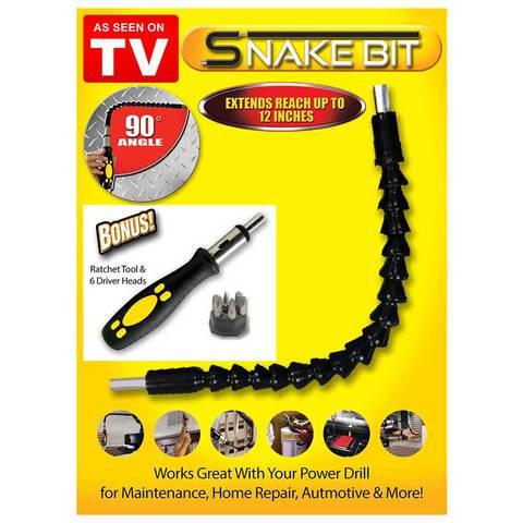 Гибкий удлинитель для отвертки и дрели Snake Bit - фото 2 - id-p62004451