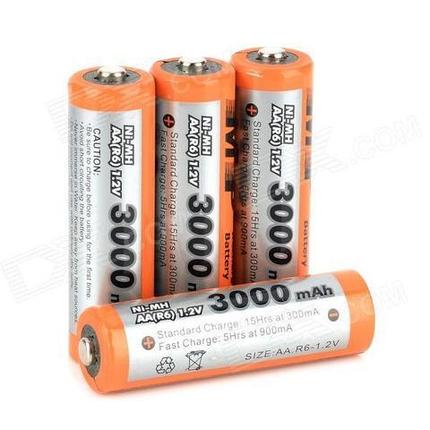 Аккумуляторы [перезаряжаемые батарейки] Multiple Power (ААА / 900 mAh), фото 2