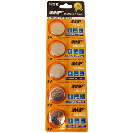 Батарейки «таблетки» литиевые Multiple Power CR2016/25/32 [3V, 5 шт.] (CR2025), фото 3