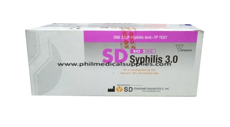 Сифилис, экспресс-тест, 30 тест-полосок