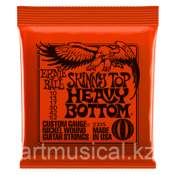 Струны для электрогитары Ernie Ball 2215 Heavy Bottom Slinky