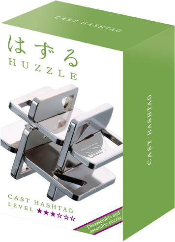 Huzzle Cast Puzzle Головоломка "Хэштег" (сложность 3/6)