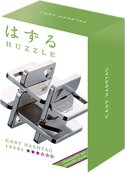 Huzzle Cast Puzzle Головоломка "Хэштег" (сложность 3/6)