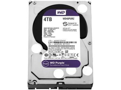 Жесткий диск Western Digital WD40PURZ 4000Gb фиолетовый
