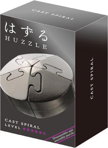 Huzzle Cast Puzzle Головоломка "Спираль" (сложность 5/6)