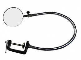 Лупа на струбцине с гибким штативом