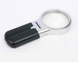 Лупа ручная с подсветкой 3X