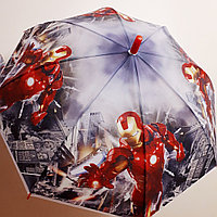 Зонт детский "Железный человек", 85см