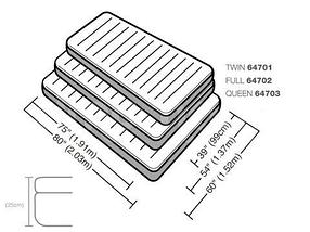 Надувной матрас Dura-Beam INTEX 64701 / 64702 / 64703 (64702, полуторный), фото 2