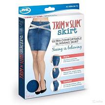Юбка с утягивающим эффектом Trim 'N' Slim Skirt (S-M / Синий), фото 3