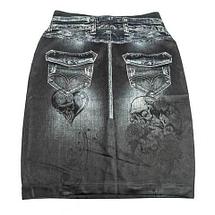 Юбка с утягивающим эффектом Trim 'N' Slim Skirt (S-M / Синий), фото 3