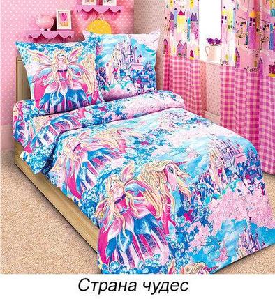 Комплект постельного белья из бязи для девочек от Текс-Дизайн (Страна чудес), фото 2